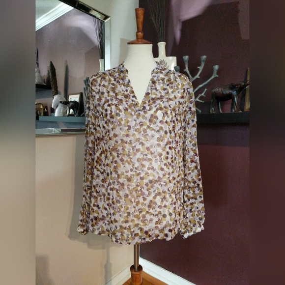 Pendleton Tops - 💼EUC Pendleton Silk Sheer Blouse